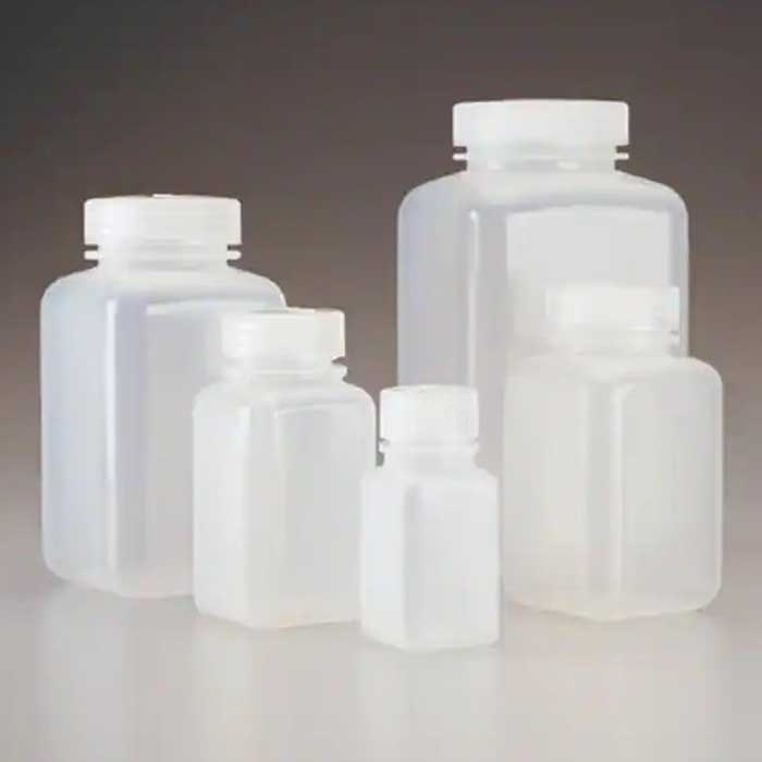 LPE 广口方形瓶 PPCO PP螺旋盖 自然色 60ml