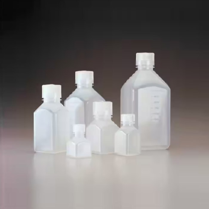 LPE 窄口方形瓶 PPCO 自然色 PP螺旋盖 30ml - Nalgene/耐洁