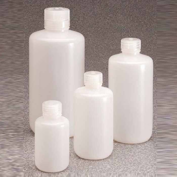 [LPE] 低微粒/低金属含量瓶 LDPE PP螺旋盖 1000ml 半透明 非无菌 - Nalgene/耐洁