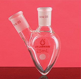 斜二口梨形烧瓶 10ml 14/23 10/18 - 联华