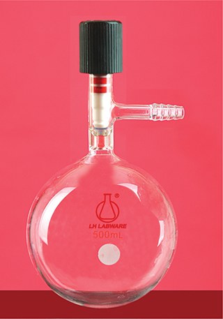 高真空阀溶剂储存瓶 100ml/0-4mm - 联华