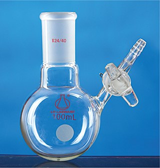 玻璃互换磨口球瓶反应瓶 1000ml/19# - 联华
