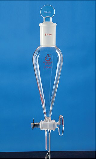 玻璃互换梨形分液漏斗带玻璃盖 5000ml/29# - 联华