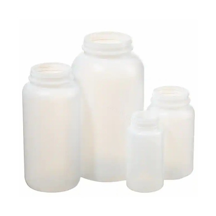 LPE I-Chem 广口瓶 250ml HDPE 无盖 未处理 自然色 - Nalgene/耐洁