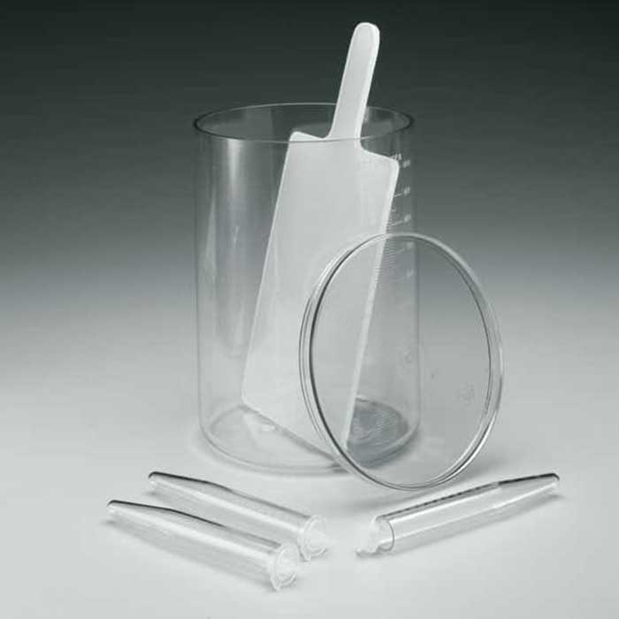 LPE NALGENE Settlometer Kit,聚碳酸酯广口瓶和盖，聚丙烯搅拌桨
