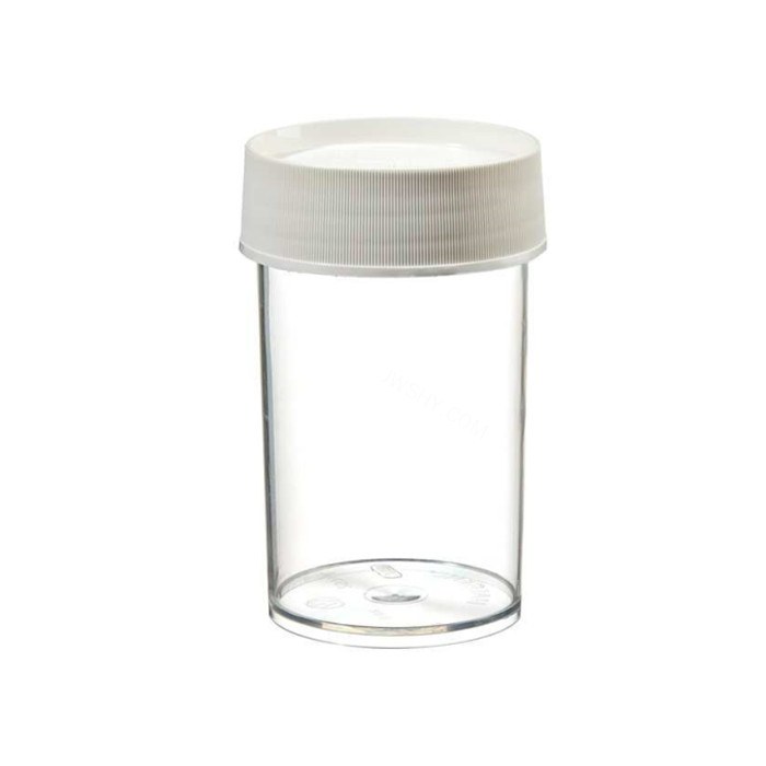 LPE 直身广口罐 PMP 白色PP螺旋盖 透明 60ml