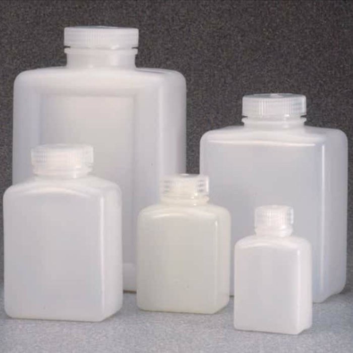 LPE 矩形瓶 HDPE PP盖 500ml 自然色 - Nalgene/耐洁