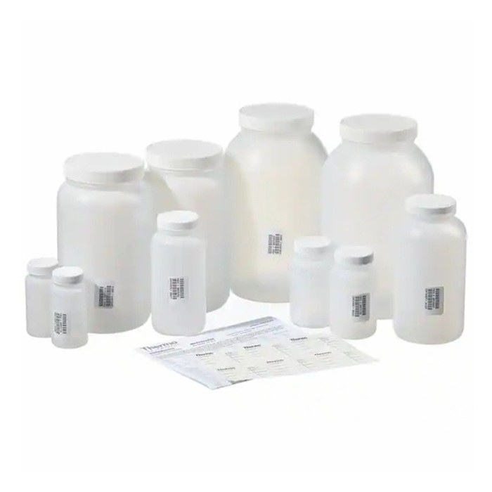 LPE I-Chem 广口瓶 950ml HDPE 白色PP盖 已认证 自然色