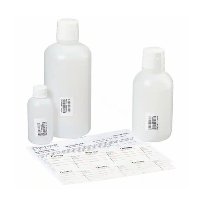LPE I-Chem 波士顿圆形窄口瓶 1L HDPE 已认证 自然色 带PP白色盖子 - Nalgene/耐洁