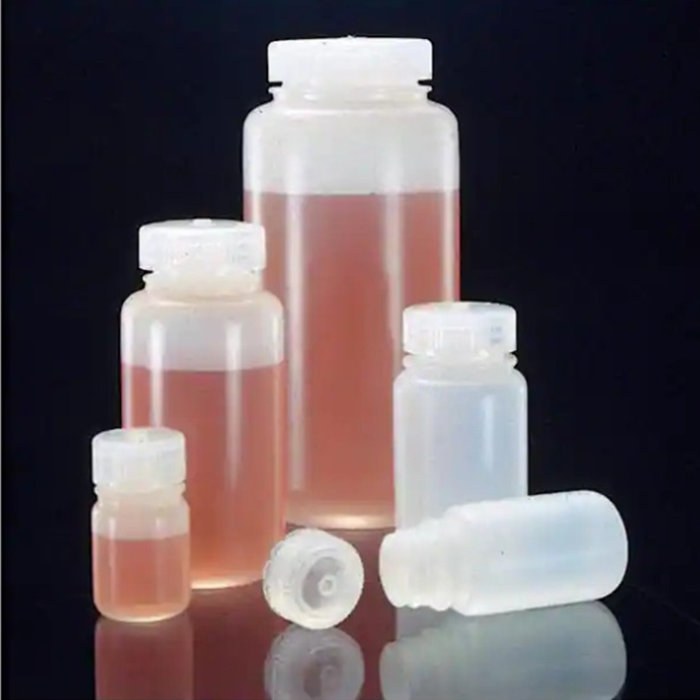 LPE 大包装广口环境样品瓶 HDPE 装配好的PP盖 125ml 自然色 - Nalgene/耐洁