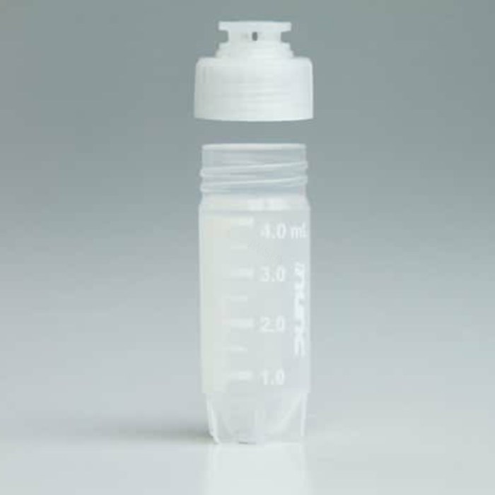 LPE Nunc 5ml外旋通用型广口无编码冻存管 无菌 带条形码架子 - Nalgene/耐洁