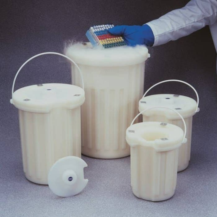 LPE 真空绝热瓶 HDPE PE涂层手柄 10L 白色 - Nalgene/耐洁