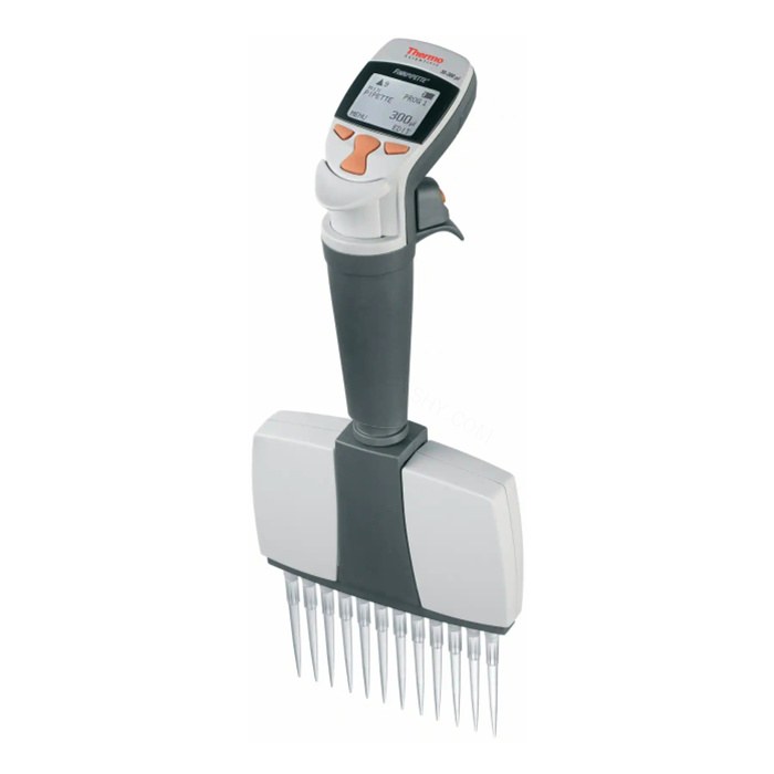 LPE Finnpipette Novus 1-10 &micro;l (micro-tip)*8道电动移液器, 含通用型插头充电器, CE 认证 - Thermo Scientific