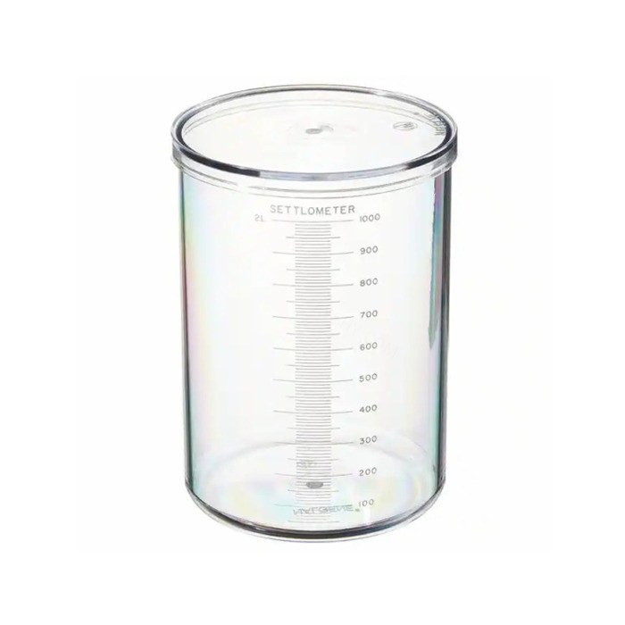 LPE Settlemeter 广口瓶 2000ml PC 带盖 透明 1010-0507的替换部件 - Nalgene/耐洁
