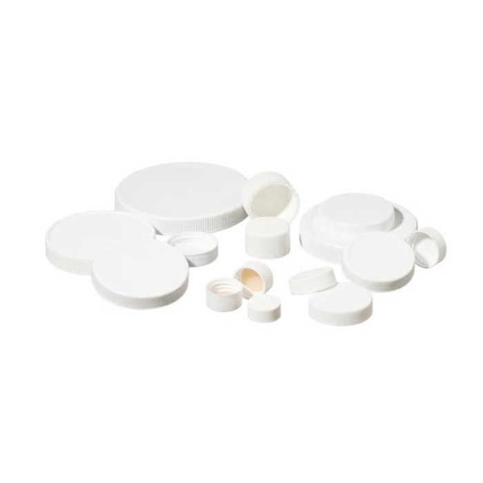 LPE 白色38-430密封盖 PP材质 聚四氟乙烯（PTFE）内衬 散装