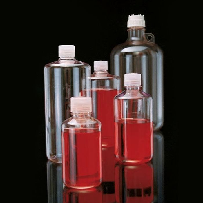 LPE 窄口瓶 聚碳酸酯 透明 聚丙烯螺旋盖 8L 未灭菌 - Nalgene/耐洁