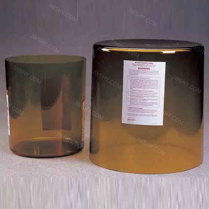 LPE 真空广口瓶 PEI 广口瓶外径x高度 222x254mm 琥珀色 8.3L 无盖