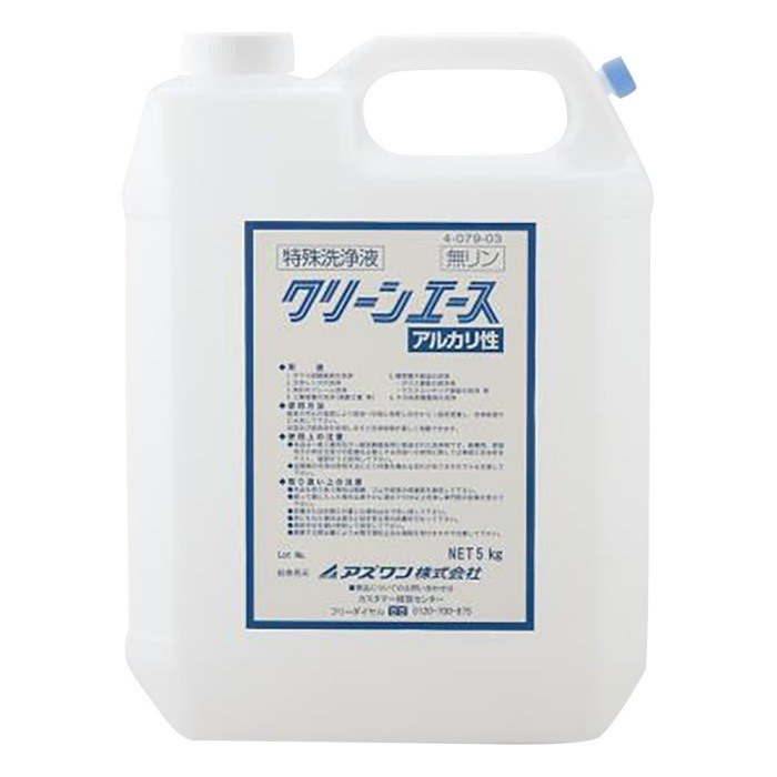 实验器具洗涤剂 无磷碱性 5kg - AS-ONE/亚速旺