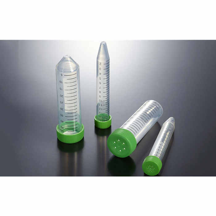一次性滤膜盖离心管 15ml 锥形底,滤膜盖,袋装,灭菌