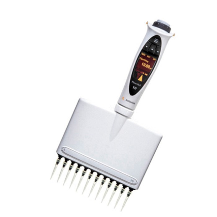 PicusNxT电动移液器，12通道，0.2-10&mu;l