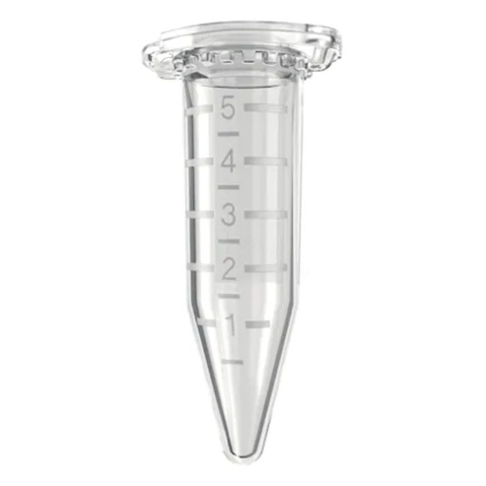 Eppendorf 5.0 mL 离心管, 法医DNA级, 200个(4包x50个)