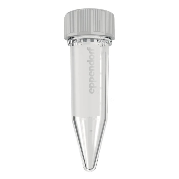 Eppendorf 5.0 mL 离心管, 螺旋盖, 低蛋白吸附, PCR clean 洁净级, 200个, 2袋x100个 - Eppendorf/艾本德