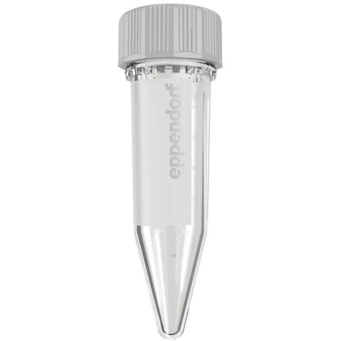 Eppendorf 5.0 mL 离心管, 螺旋盖, 启动装, PCR clean 洁净级, 400个 5.0 mL