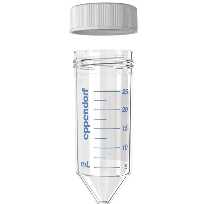Eppendorf 锥底离心管, 25 mL, 旋盖, PCR clean 洁净级, 200 个(5包 x 40个) - Eppendorf