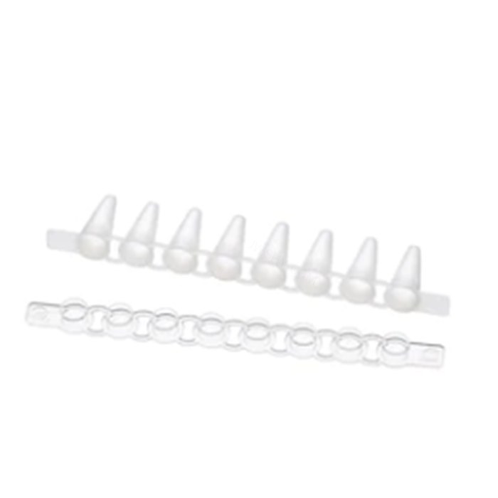 Eppendorf FAST 快速PCR排管0.1 mL,PCR 洁净级,不含管盖 (10 x 12条)