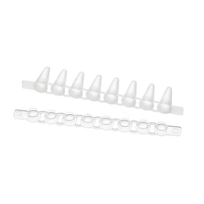 Eppendorf FAST 快速PCR排管0.1 mL,PCR 洁净级,含平盖 (10 x 12条)