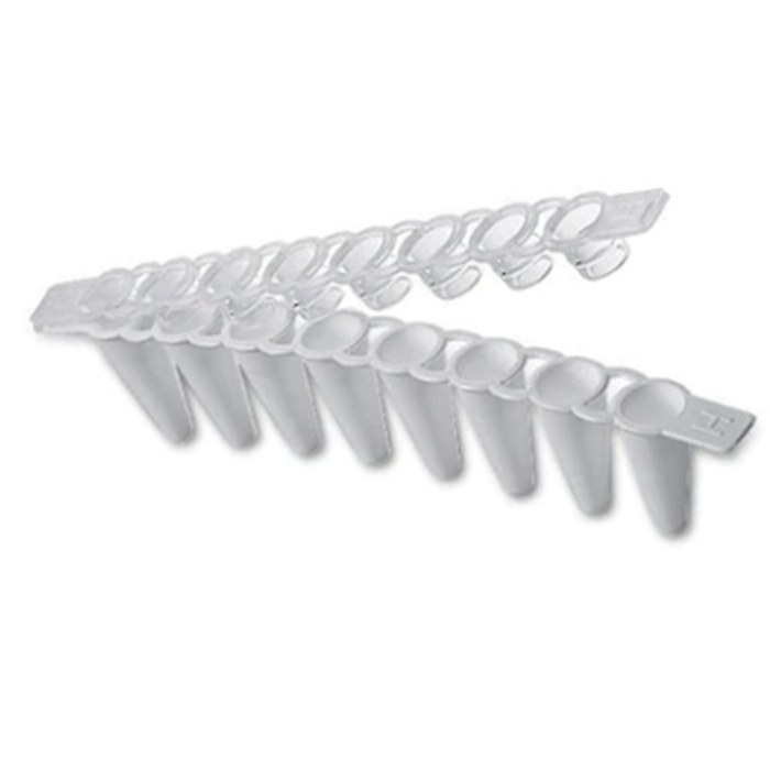 Masterclear 8联管盖及定量PCR 8联管套装, 10x12条
