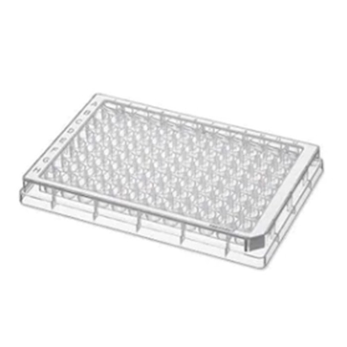 96孔/F-PP微孔板, 无色孔井, 白色边框, 无菌级, 80块 (5x16块) - Eppendorf/艾本德