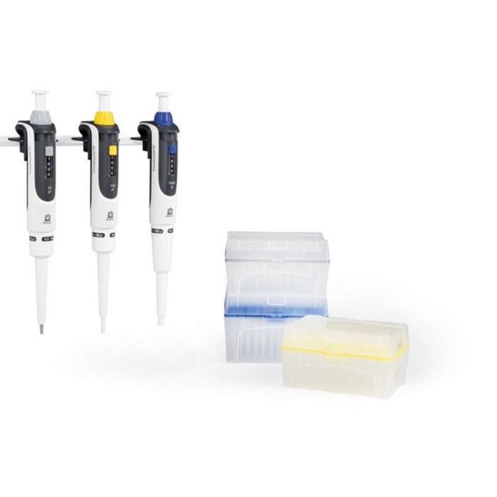 Transferpette S 小量程套装: 3 支移液器 (0,1-2,5 &micro;l, 0,5-10 &mic…