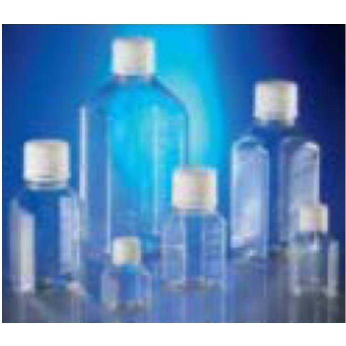 Corning 60 mL八角PET储液瓶，带18 mm螺旋盖，无菌