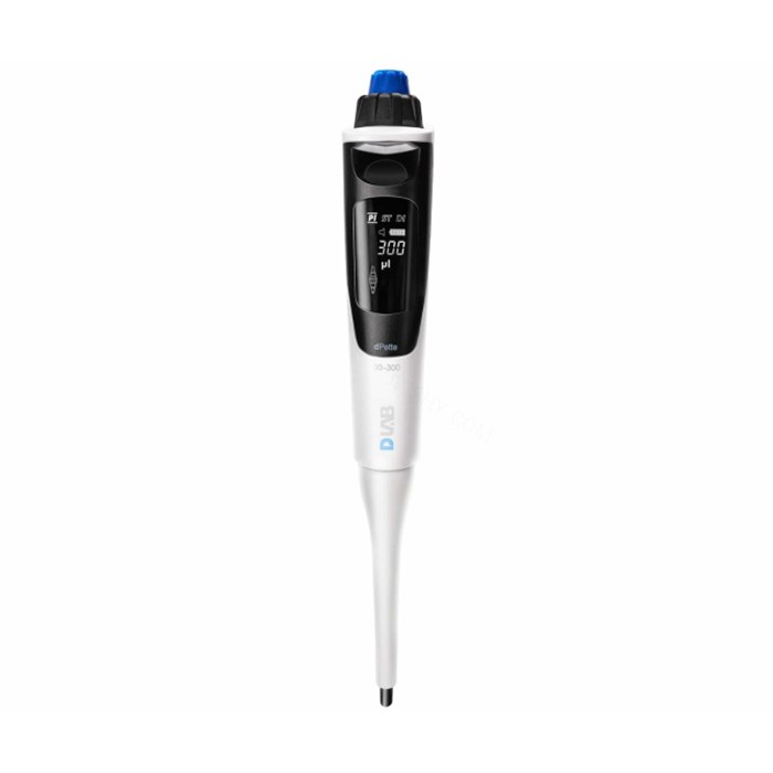 dPette全功能电动移液器0.5-10&mu;l