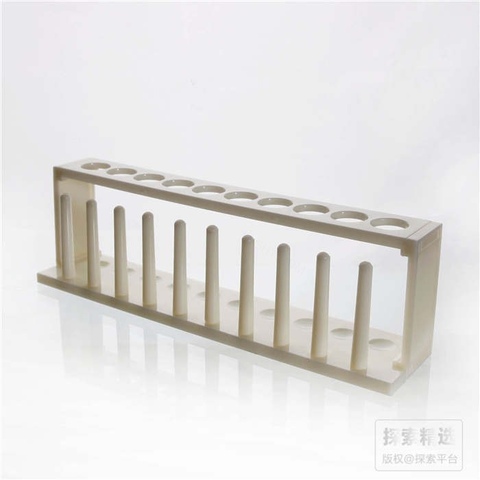 塑料试管架 10孔 孔径23mm