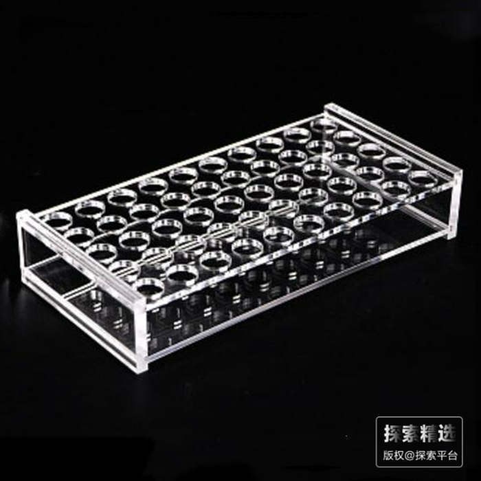 有机玻璃安瓿瓶架 2ml 50孔(孔径12.5mm)