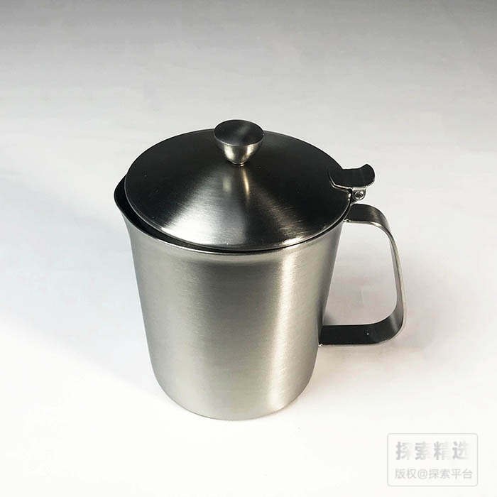 带盖型304不锈钢量杯 500ml