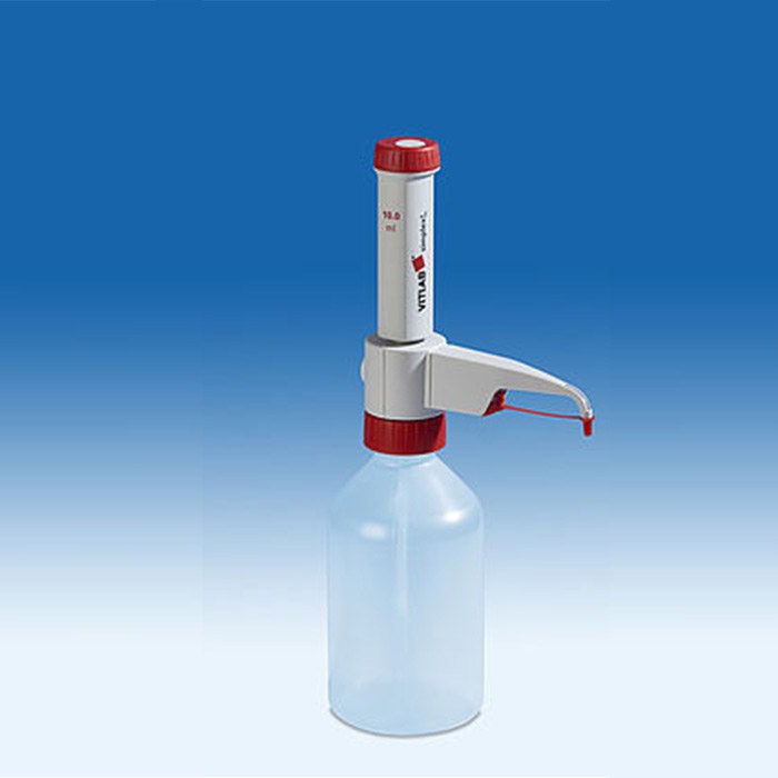 瓶口分液器 VITLAB simpLex fix fixed 体积:10.0ml DE-M标记 - Vitlab
