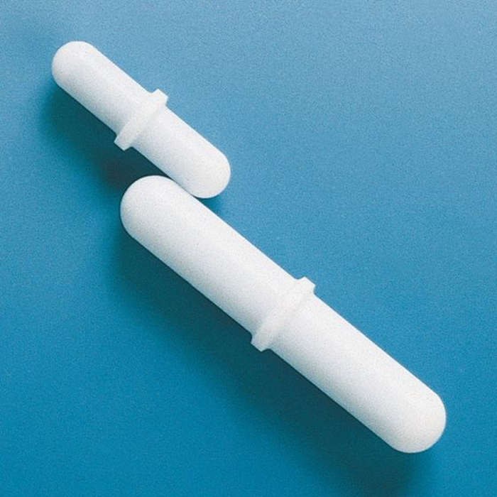磁力搅拌子，PTFE材质，8x3 mm，圆柱形，带有中心环 - Brand/普兰德