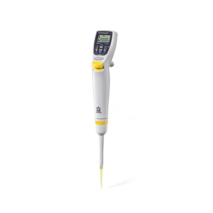 微量移液器Transferpette electronic电子移液器,0.5-10 µl,不含充电器