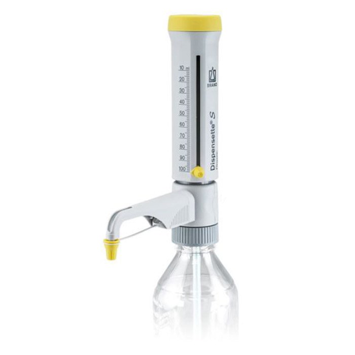 瓶口分液器 Dispensette S Organic 有机型 游标可调 DE-M 标志 10-100 ml 不带回流阀 - Brand/普兰德