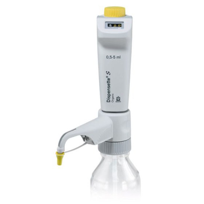 瓶口分液器Dispensette S 有机型 数字可调 DE-M 标志 0.5-5ml 不带回流阀 - Brand/普兰德