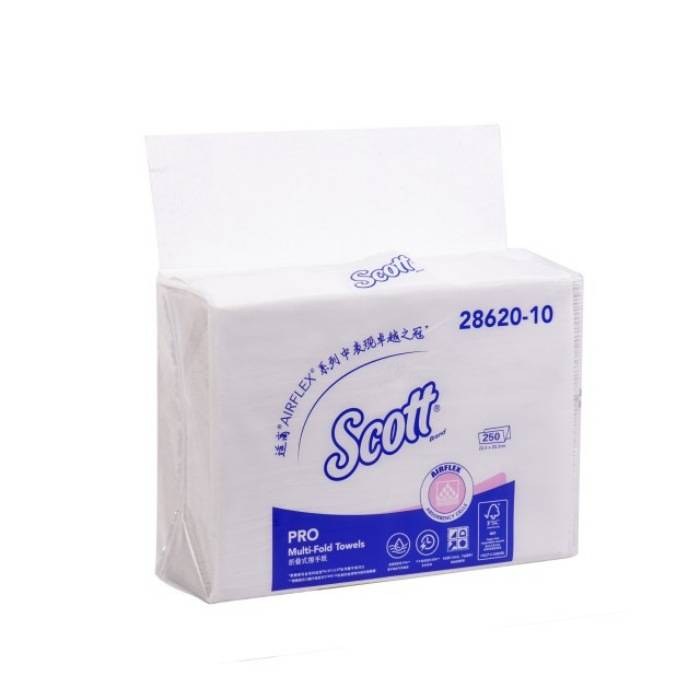 SCOTT AIRFLEX*折叠式擦手纸 225&times;203mm【Commercial】