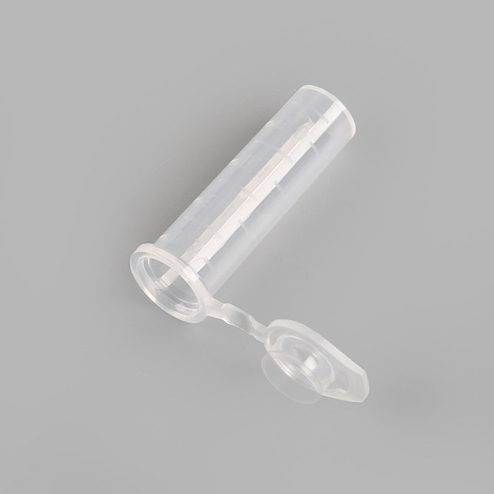 2.0mL 离心管，透明，锥形底，已灭菌 无DNASE/RNASE/蛋白酶/致热源