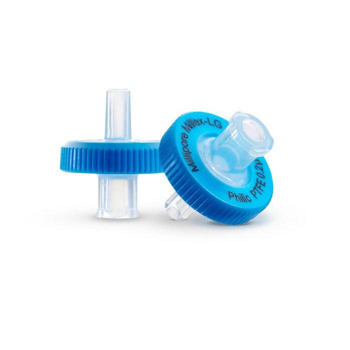 Millex-LG 过滤器 0.20um 亲水性PTFE 13mm 浅蓝色 非无菌
