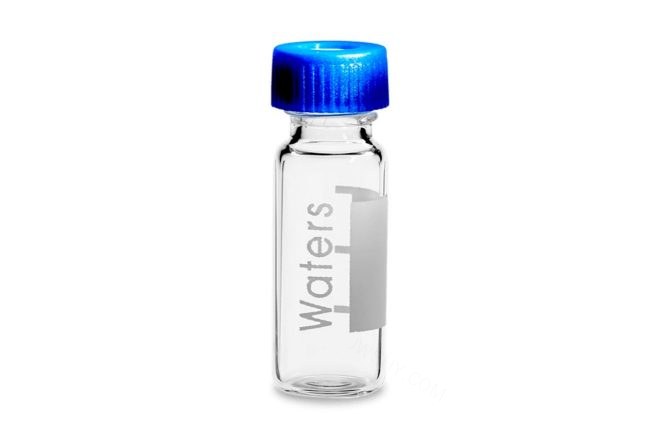 2ml透明样品瓶套装 12x32mm 带盖+预开口PTFE/硅胶垫 - Waters/沃特世