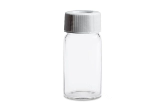 20ml透明螺口样品瓶套装 12x32mm 带盖+预开口PTFE/硅胶垫 - Waters/沃特世