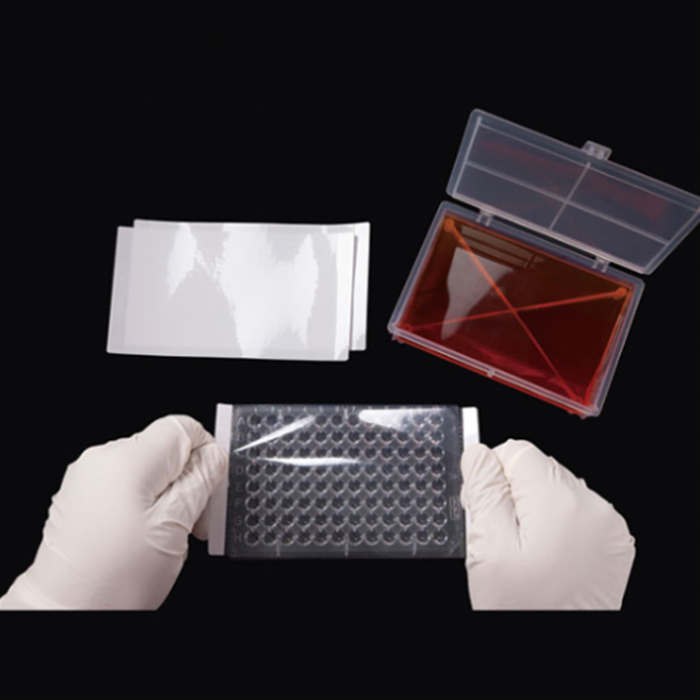 ThinSeal封板膜 消毒 -40到+120℃ 79.4&times;141.0mm 聚酯 黏合性: 丙烯酸 可刺穿 …