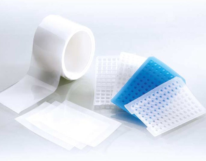 【配件】预开口PTFE/硅胶封口膜 蓝色 适用玻璃内插管96孔板（金属针） - Waters/沃特世
